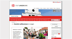Desktop Screenshot of lingen.de